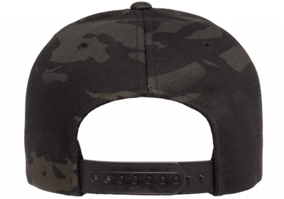 YP Classics Multicam Snapback Black 6089MC - Yupoong