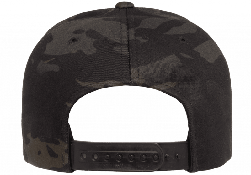 YP Classics Multicam Snapback Black 6089MC - Yupoong