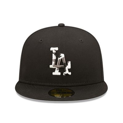 LA Dodgers Monocamo Infill Black 59fifty - New Era