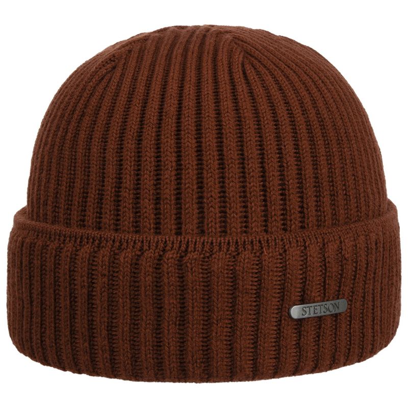 Stetson Beanie Merino Rust