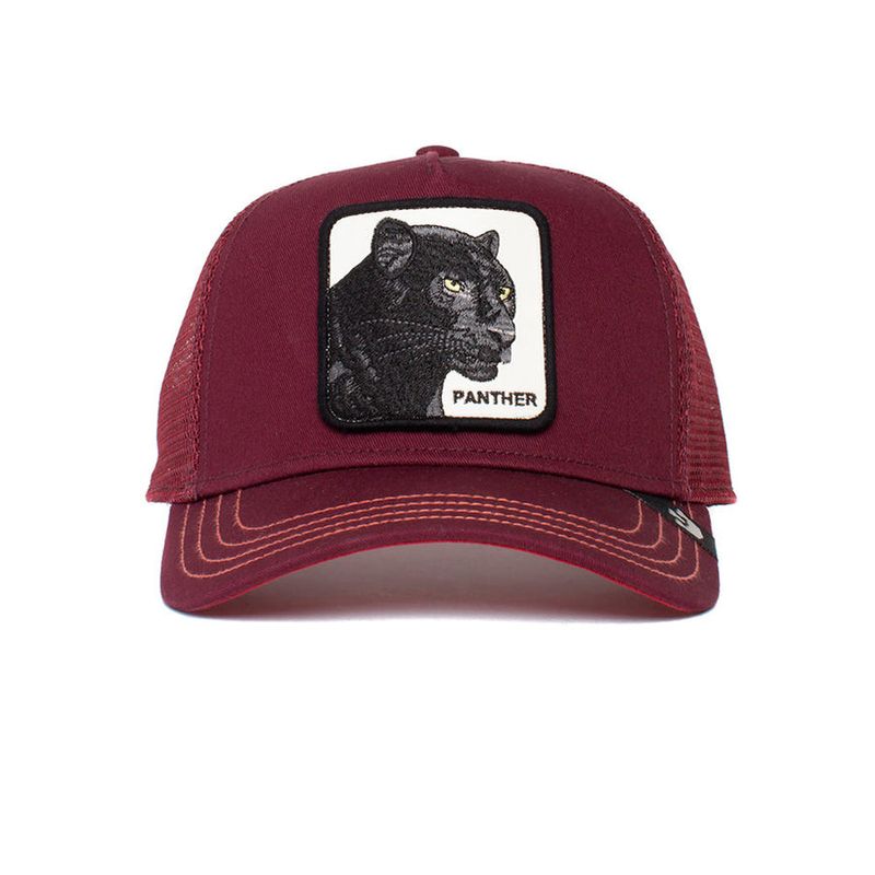 Panther Maroon Trucker Animal Farm 101-0381-WHT - Goorin Bros