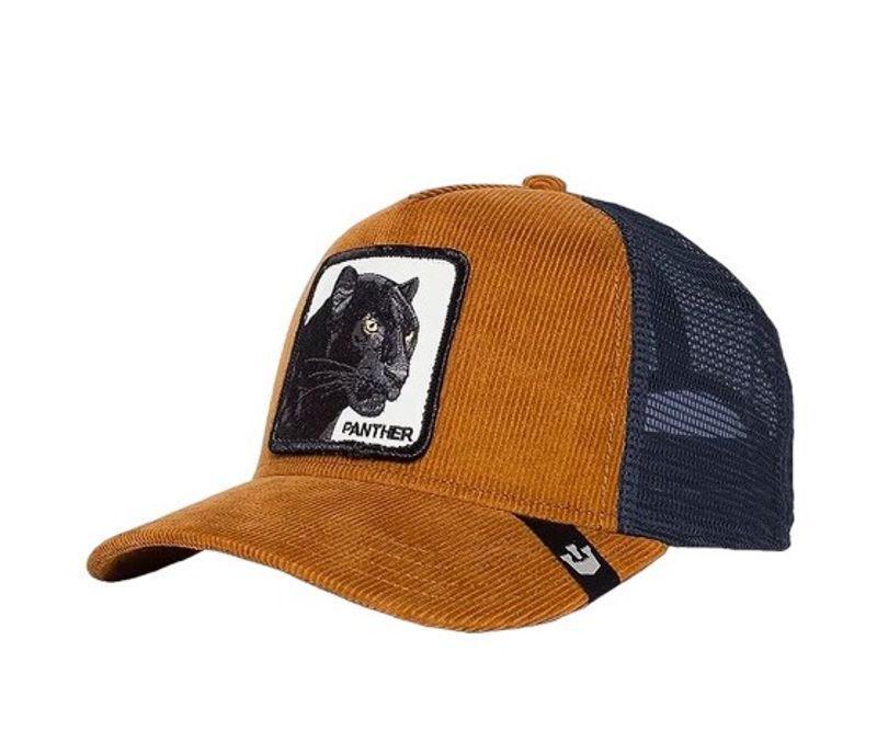 Panthuroy Panther Cord Whiskey Trucker Cap - Goorin Bros