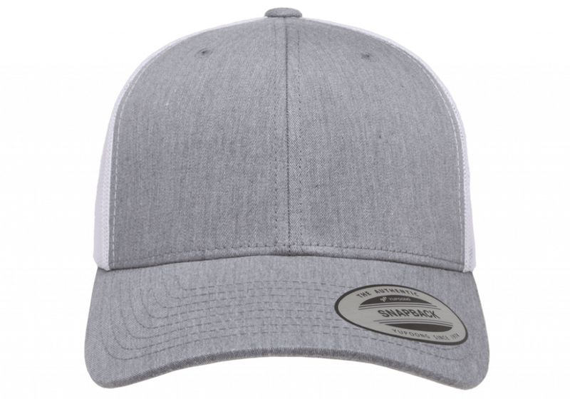 Trucker Keps Heather/White 6606T - Yupoong/Flexfit