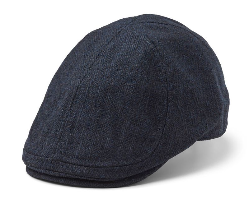 Miles Duckbill Flat Cap Dk Navy - Statewear