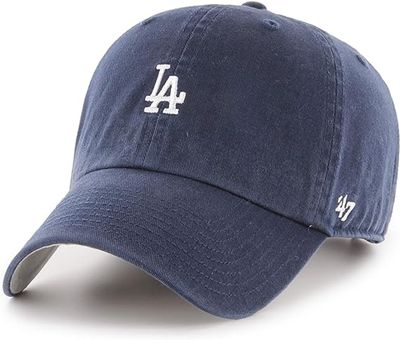 Los Angeles Dodgers Base Runner Clean Up NAvy/White Adjustable - 47 Brand
