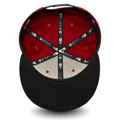 9fifty New York Yankees Colour Block Red Snapback - New Era