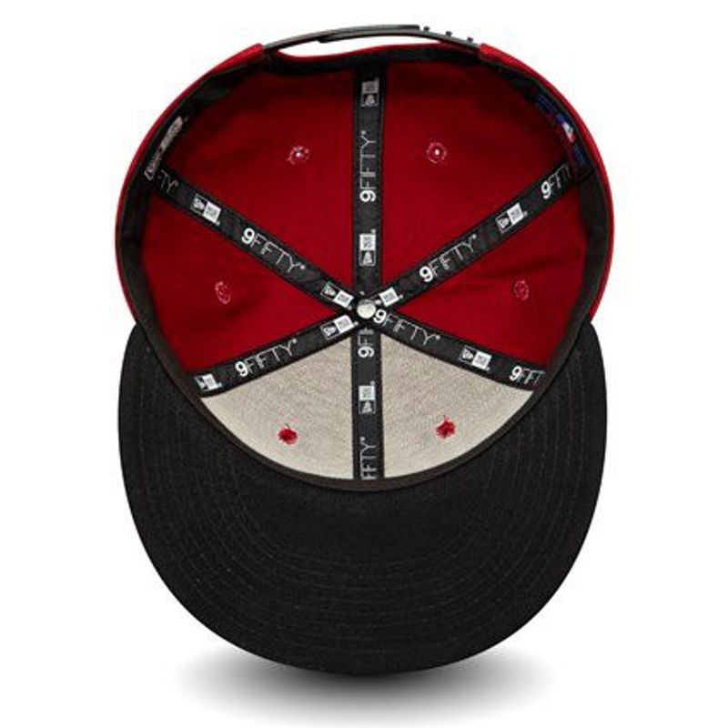 9fifty New York Yankees Colour Block Red Snapback - New Era