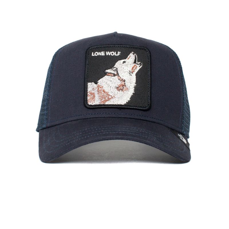 Lone Wolf Navy Trucker Animal Farm - Goorin Bros