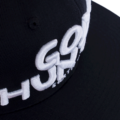 Gone Hunting Snapback Cap Black - SQRTN