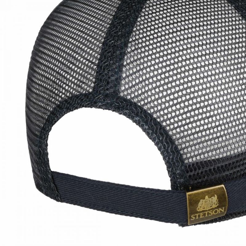 Stetson Kidz Trucker Cap Vintage Brushed Twill Navy