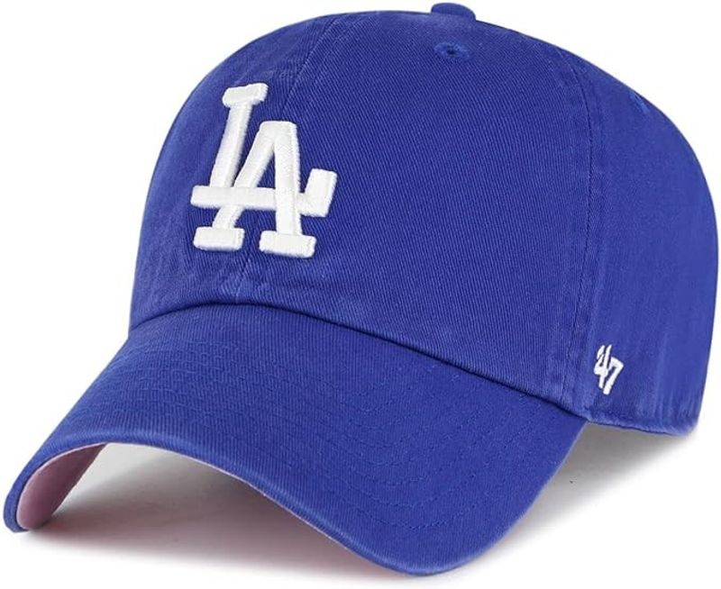 MLB Los Angeles Dodgers '47 World Series Double Under CLEAN UP Dad Cap Royal- '47 Brand