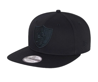 Las Vegas Raiders NFL Black on Black 9FIFTY Snapback - New Era