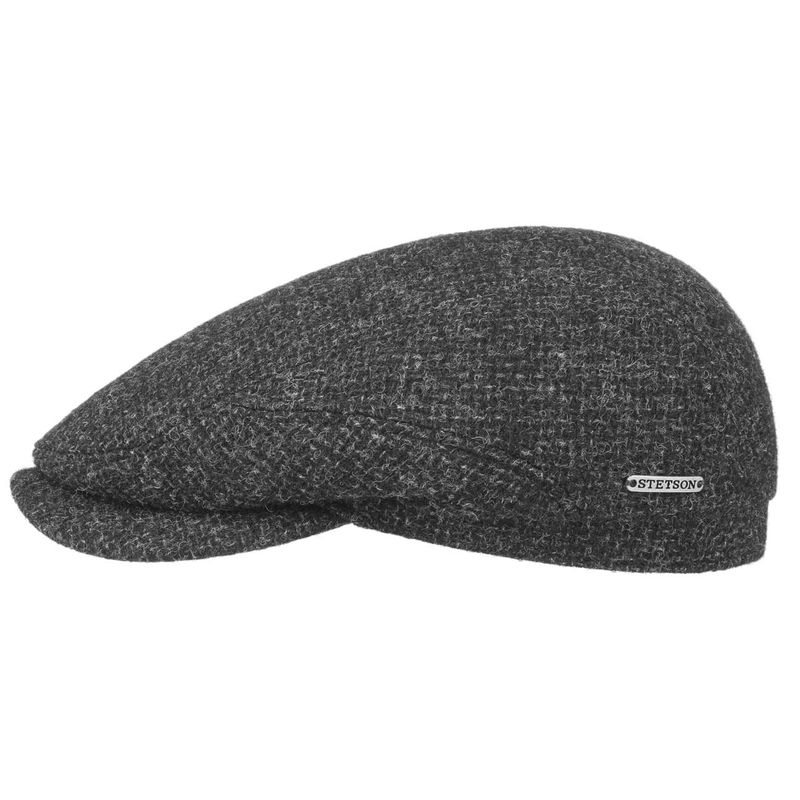 Driver Cap Wool Grey Mix Stetson