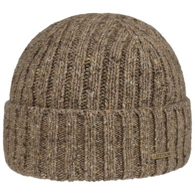 Donegal Beanie Hat Brown/Beige with Cuff - Setson