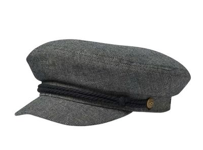 Fiddler Mixed Tweed Cap Skepparmössa/Vegamössa - Brixton