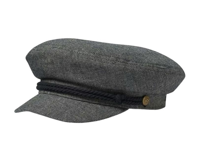 Fiddler Mixed Tweed Cap Skepparmössa/Vegamössa - Brixton