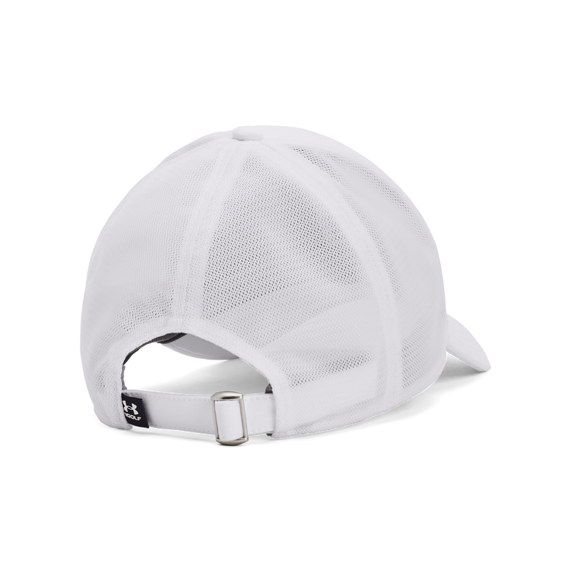 Iso-Chill Driver Mesh Adjustable White - Under Armour