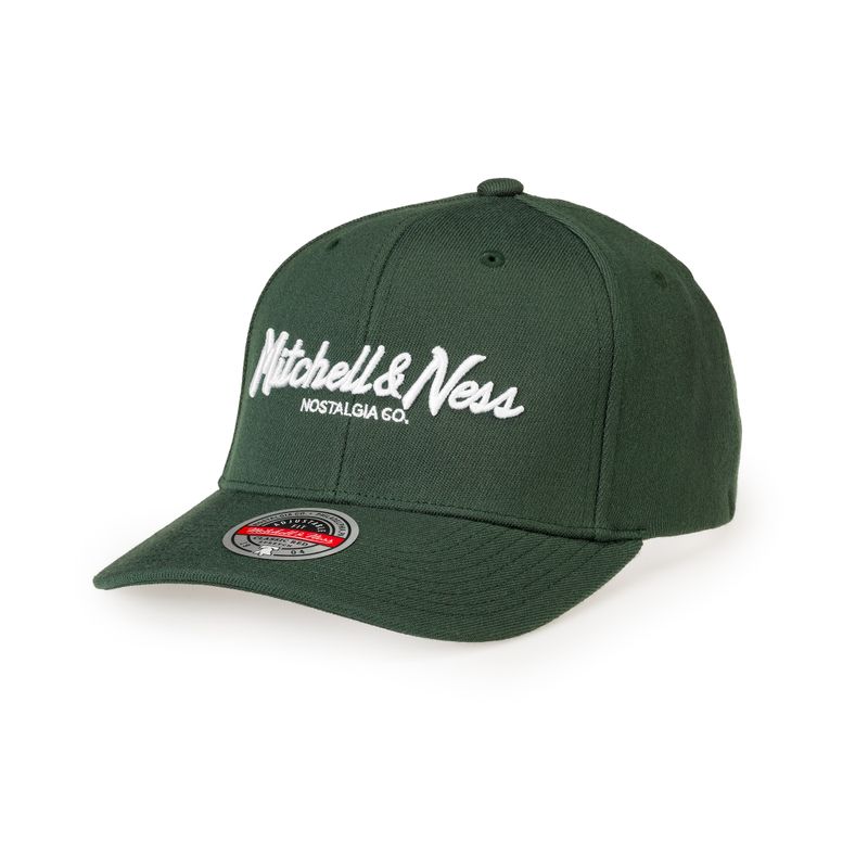 Own Brand Pinscript Dark Green/White Red Classic - Mitchell & Ness