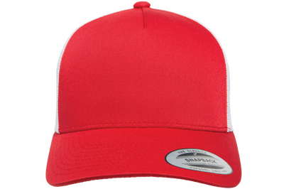 Trucker Flexfit Retro Red/White 6506 från Flexfit i lager