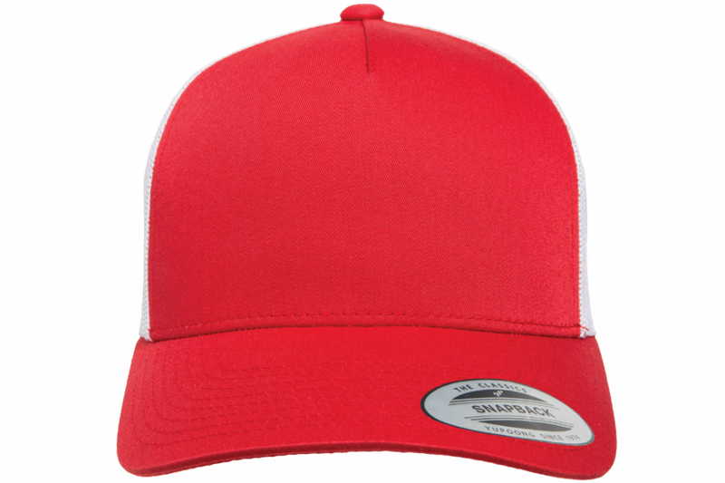 Trucker Flexfit Retro Red/White 6506 från Flexfit i lager