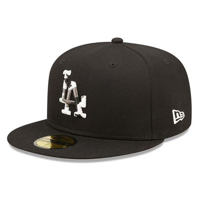 LA Dodgers Monocamo Infill Black 59fifty - New Era