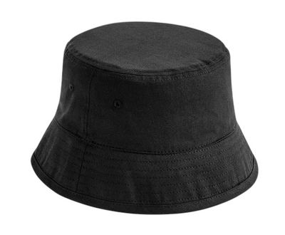 EarthAware® Organic Cotton Bucket Hat Black - Beechfield
