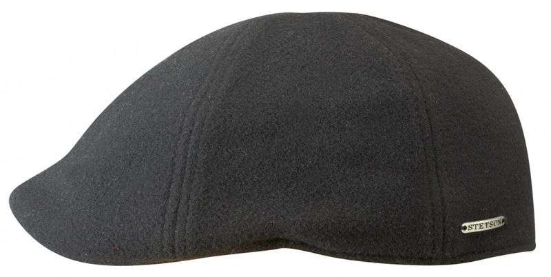 Texas Wool/Cashmere Anthracite Gatsby Cap - Stetson