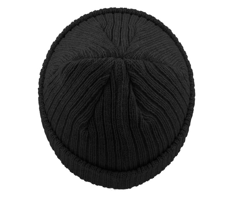 Docker Nero Fold Up Rib Beanie - Atlantis - Fri frakt