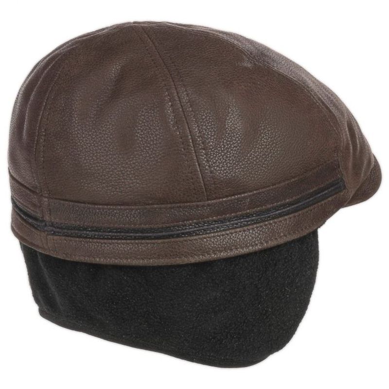 Duck Cap Cowhide EF Brown/Black Stetson