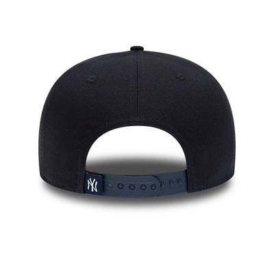 New York Yankees Team Infill Logo Navy 9FIFTY Snapback - New Era