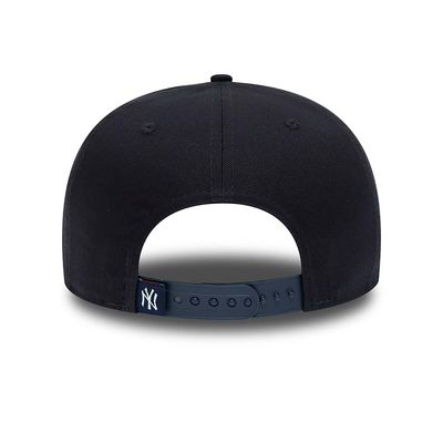 New York Yankees Team Infill Logo Navy 9FIFTY Snapback - New Era