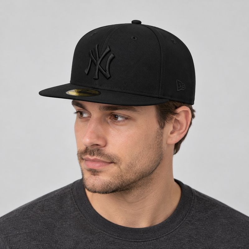 New Era 59FIFTY New York Yankees Black on Black