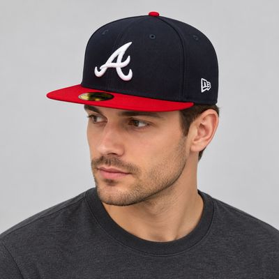 New Era 59FIFTY Atlanta Braves Navy