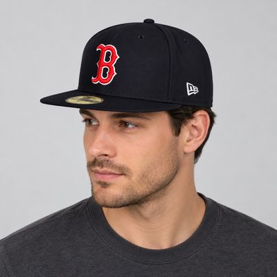 New Era 59FIFTY Boston Red Sox Authentic On Field Navy