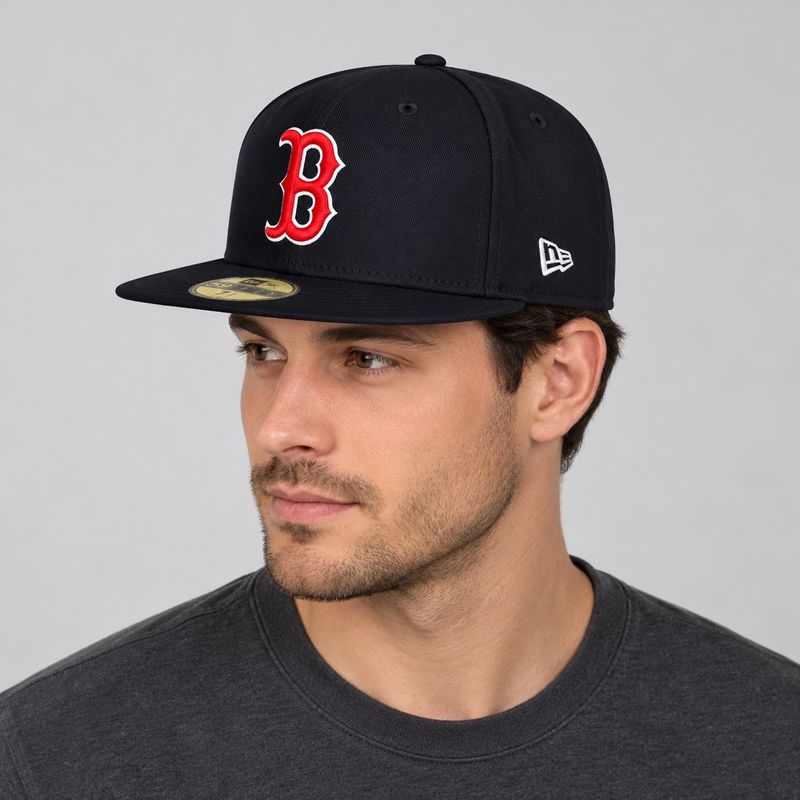 New Era 59FIFTY Boston Red Sox Authentic On Field Navy