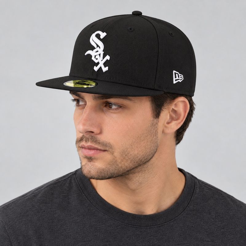 New Era 59FIFTY Chicago White Sox Black