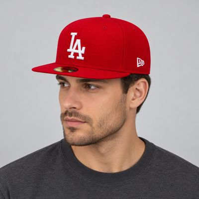 Los Angeles Dodgers MLB Basic Scarlet Red 59Fifty - New Era