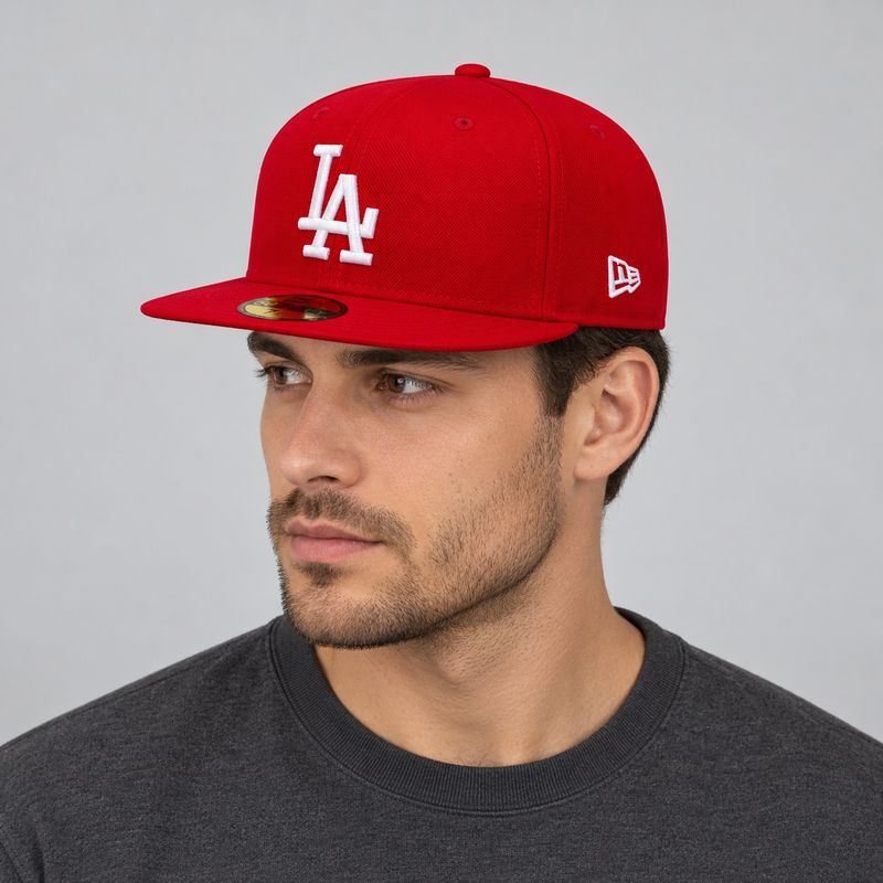 Los Angeles Dodgers MLB Basic Scarlet Red 59Fifty - New Era