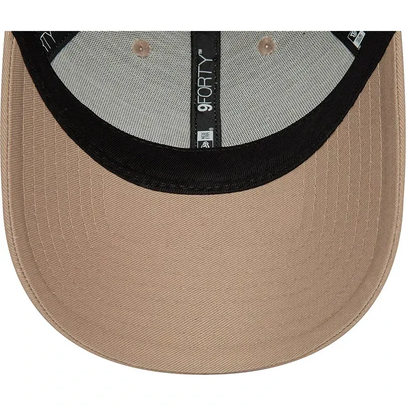 New Era 9FORTY New York Yankees Flawless Metal Beige