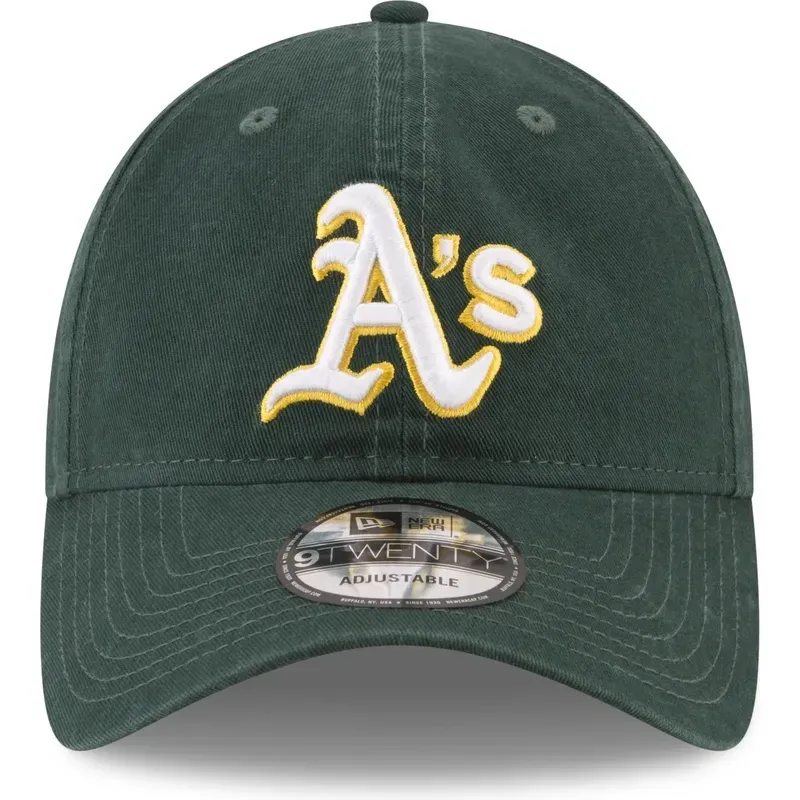 New Era 9TWENTY Oakland Athletics Core Classic Dark Green
