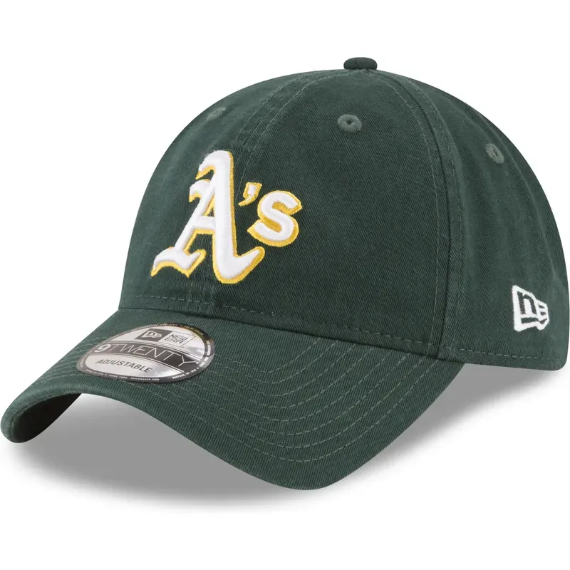 New Era 9TWENTY Oakland Athletics Core Classic Dark Green