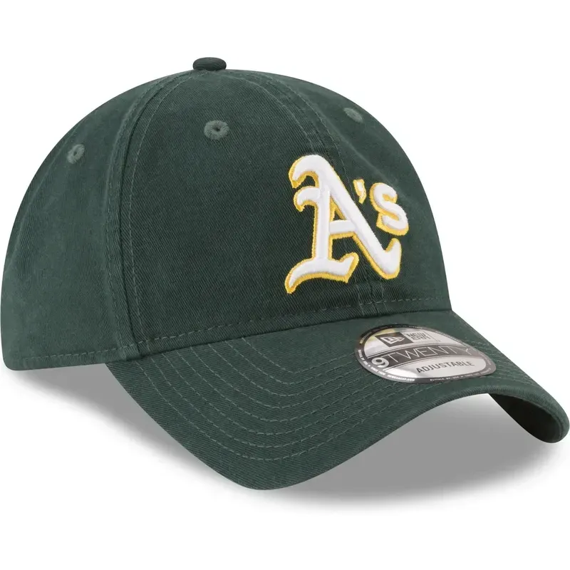 New Era 9TWENTY Oakland Athletics Core Classic Dark Green