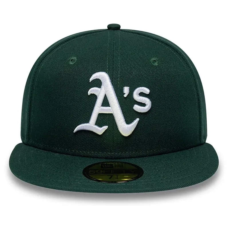 New Era 59FIFTY Oakland Athletics MLB League Essential Dark Green, bild 2