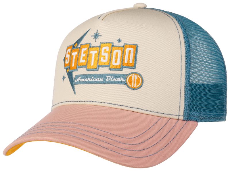 Stetson Trucker Cap American Diner Rose