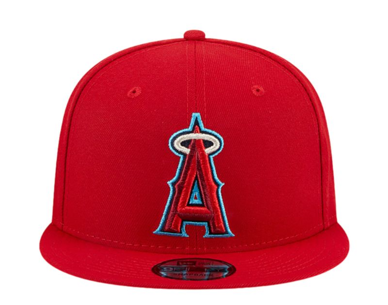 9FIFTY Los Angeles Angels Fathers Day Red Snapback - New Era