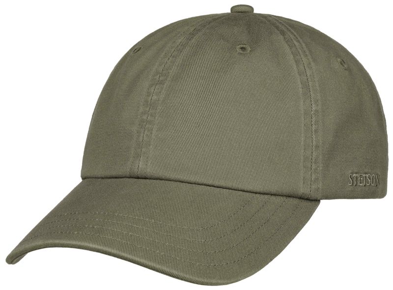 Stetson Rector Baseball Cap Faded Olive