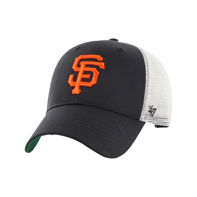 MLB San Francisco Giants Black Branson Mesh Trucker   - '47 Brand