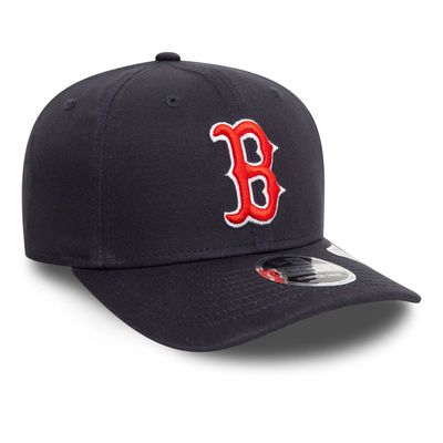 Boston Red Sox Official Team Colour Navy 9SEVENTY Stretch Snap Adjustable Cap - New Era