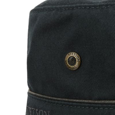 Army Cap Cotton Navy - Stetson