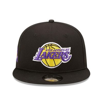 LA Lakers Side Patch TEAM Black 9FIFTY Snapback Cap